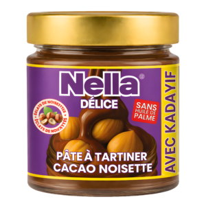 Pâte à tartiner Cacao Noisette avec éclats et Kadayif