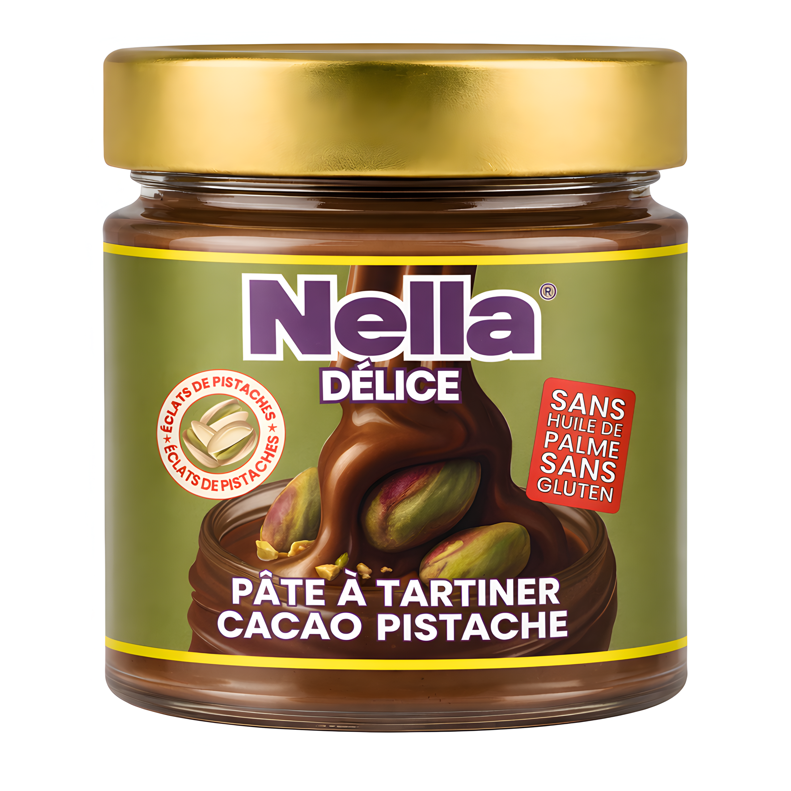 Pâte à tartiner Cacao Pistache